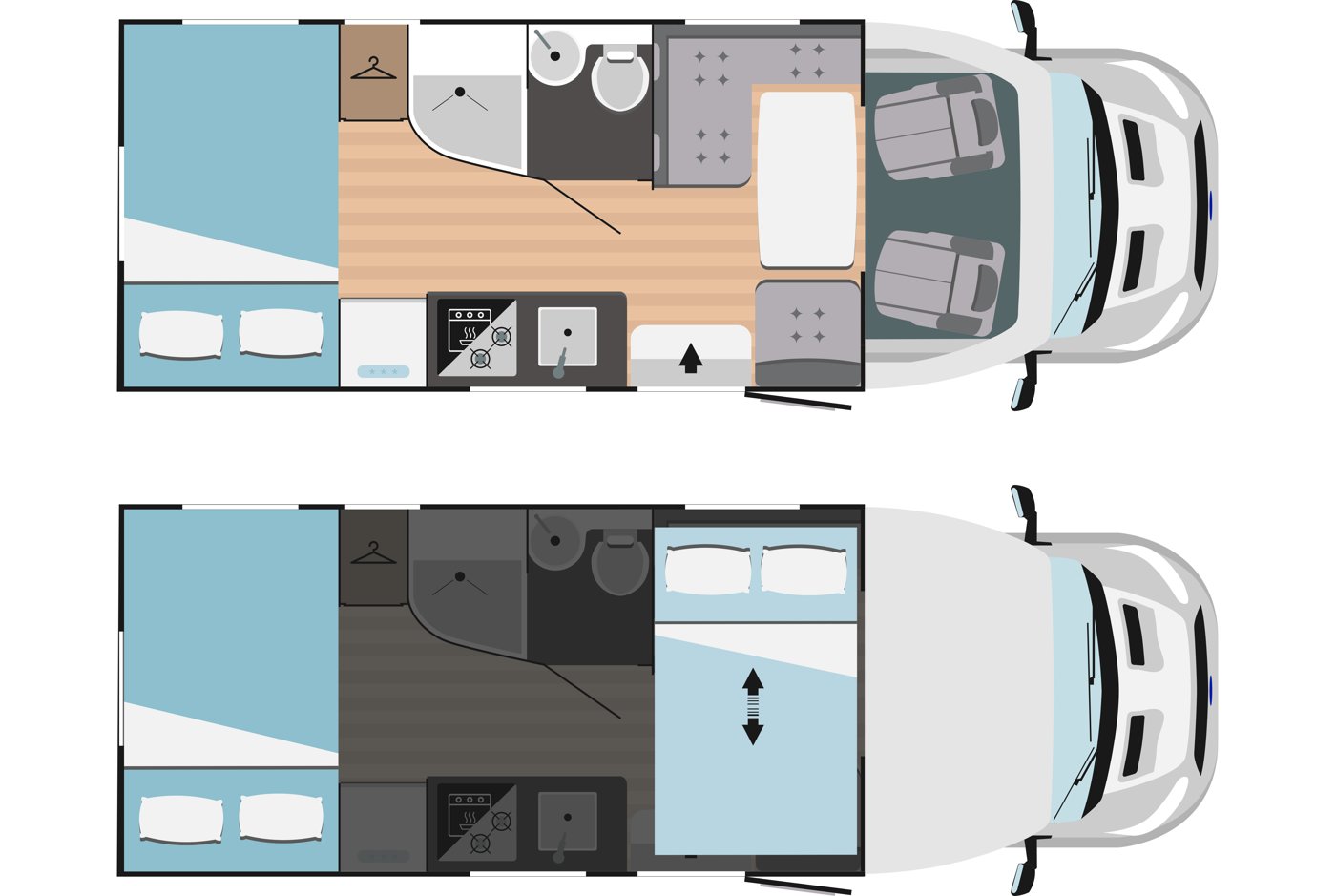 Grundriss Sailer 87 Plus